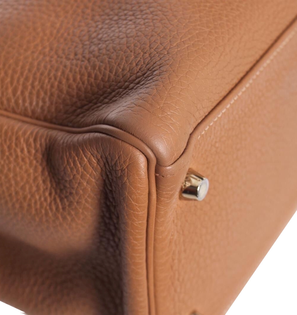 Hermès tas na de behandeling bij Bagspa